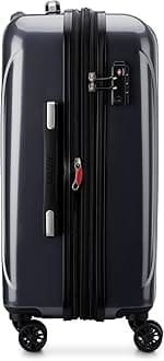 DELSEY PARIS Helium Aero Hardside Expandable Luggage with Spinner Wheels, Titanium, 2-Piece Set (21/28), Helium Aero Hardside Expandable Luggage with Spinner Wheels