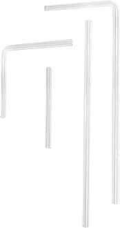 EISCO 4 Piece Glass Delivery Tube Set - Variably Shaped - Borosilicate 3.3 Glass