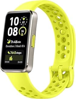 HUAWEI Band 10 Smartwatch Aluminum Alloy Case up to 14 Days Battery Life iOS Android Average Sleep HRV and Sleep Insights with an AI-Powered Fitness Monitoring Tracker Sleep Breathing (Green)