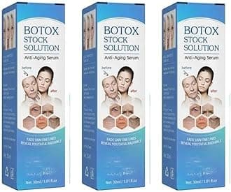 Prefetto COSMO Botox Stock Solution Facial Serum Vitamin C Serum For Face, Anti Aging with Vitamin E, Facial Serum Reduce Fine Lines, Wrinkles - (Pack of 1)