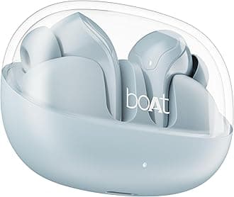 boAt Airdopes 311 Pro Truly Wireless in Ear Earbuds, Up to 50 Hrs Playtime, Dual Mics, Low-Latency Mode, ASAP Charging, IPX4, IWP Tech, BT v5.3 (Dusk Blue)