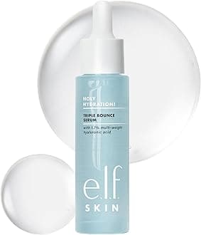 SKIN Holy Hydration! Triple Bounce Serum, 1.7% Hyaluronic Acid Serum For Plump, Bouncy Skin, Great For Hydrating Dry Skin
