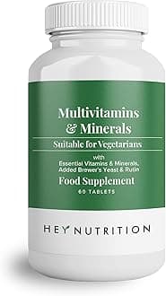 – Hey Nutrition Advanced Multivitamin with Essential Nutrients - Immune Boosting, Prevent Vitamin Deficiencies & Energy Levels - Men & Women - 60 Capsules, Non-GMO, Vegetarian
