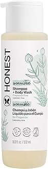 2-in-1 Baby Shampoo & Body Wash, Fragrance-Free, Gentle, Tear-Free, Hypoallergenic, Naturally Derived, Sensitive Skin, 18 fl oz