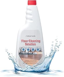 480ml Original Cleaning Solution for roborock Saros 10/ Saros Z70/ QV 35S/S8 MaxV Ultra/Qrevo Series/Q Series/ robot vacuum, Floor Cleaning Agent, No Foaming and Sreaking, Concentrate 1:200