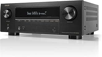 Denon AVR-X3800H 9.4-Ch 8K UHD AVR Home Theater Stereo Receiver, (105W X 9) Built-in Bluetooth Wi-Fi & HEOS Multi-Room Streaming Dolby Atmos DTS:X IMAX Enhanced & Auro 3D