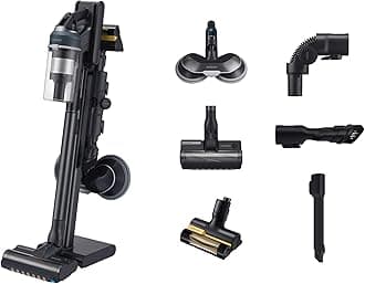 Jet 95 Pro 210W Cordless Stick Vacuum Cleaner with Pet Tool+ & spray spinning sweeper, Powerful cleaning, 60 mins Run time, Light weight design, VS20C9547TB/EU