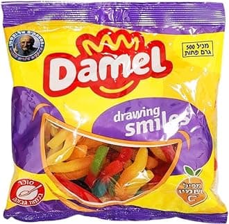 HOLY SPICE Damel Bulk Candy (Sour Worms) 1.1 Pounds