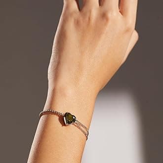 Dainty Layering Bracelets for Women 18 k Gold Plated Fashion Adjustable Chunky Cuban Paperclip Link Chain Bracelets Jewelry for Women Gift