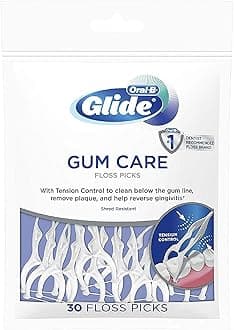 Oral-B Glide Floss Picks-30 count (Pack of 6)