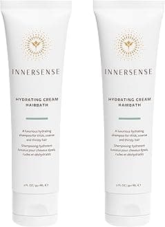 Organic Beauty - Natural Hydrating Cream Hairbath Shampoo | Hydrating, Nourishing, For Dry Scalp | Non-Toxic, Cruelty-Free, Clean Haircare (2 Pack - 2 fl oz | 59.1 mL each)