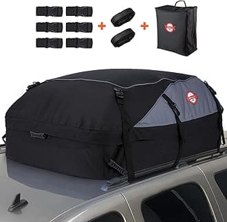 Sailnovo Car Roof Box Car Carrying Bag Waterproof 580L Universal Soft Cargo Conveyors for Car, Travel, Cars, Vans