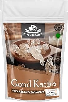 Gond Katira Pure Organic (Edible Gum) tragacanth Crystals - 400 gm - 100% Natural
