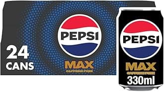 Pepsi Max No Caffeine, 24 x330ml