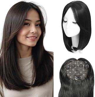 Hair Toppers for Women with Thinning Hair Toppers 360° 3D Topper Hair Pieces for Women Smiling Style Leads Fashion