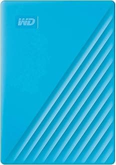 Western Digital WD Portable HDD 2TB USB3.0 Blue My Passport Encrypted Password Protection External Hard Drive / Manufacturer 3-Year Warranty WDBYVG0020BBL-WESN Domestic Authorized Dealer Item