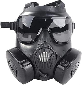 Full-face respirator M50 Head Mask Full Face Ventilative, Dedicated to Public Safety Protection, Protection With Filter Box Reusable Safety for military enthusiasts