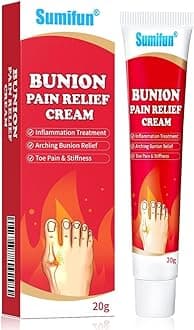 NIKITA.VIVI Bunion Cream, Bunion Pain Relief Cream, Gout Pain Relief Creams for Joint Toe, Natural Healing Ointment, Easy Use & 100% Natural Ingredients 20G