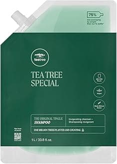 Tea Tree Special Shampoo, Deep Cleans, Refreshes Scalp, Especially Oily Hair, For All Hair Types
