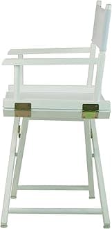 Casual Home (White) - 46cm Director's Chair White Frame-White Canvas