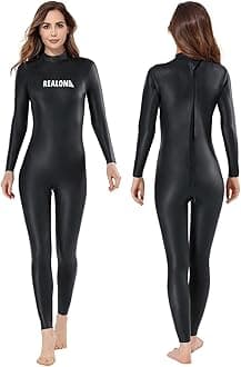 Men Women CR Triathlon Wetsuit 3mm Smoothskin Neoprene Full Wet Suits Back Zipper Cold Water Keep Warm for Surfing Snorkeling Diving Scuba
