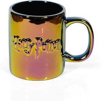 Coffee Mug, 11oz - Iridescent Holographic Rainbow Finish Logo - Great Gift for Kids and Adults - Ceramic