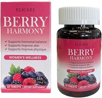 Generic ELICARE Berry Harmony Women's Wellness Supplement 60 Tablets
