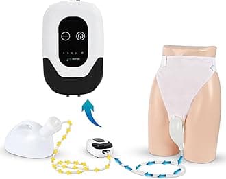 2025 Upgrade Female Electric Urinal - Automatic Start-Stop Dispenser, 2000ML Capacity with 6.5 ft Catheter, Bed Rest Anti-Leakage Design, Easy-to-Clean, with Lid Funnel