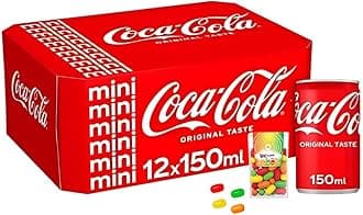 Mini Cans 12-Pack (150ml) With Mint Bonus Sold by VR Angel Experience Refreshment Anywhere Anytime!