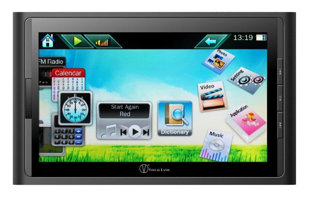 PHANTOM Visual Land Phatom 4.3-Inch High Definition Touchscreen Media Player (Black)