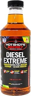 Hot Shot's Secret Diesel Extreme 32 oz – Treats 80 Gallons – Concentrated Diesel Fuel Additive, Fuel System Cleaner and Injector Cleaner, Restores Engine Performance
