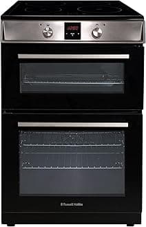 Russell Hobbs Electric Cooker 3 in 1 68L/37L Split Stainless Steel Double Ove...