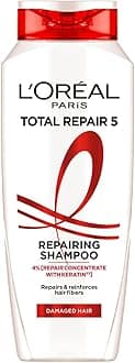 Total Repair 5 Shampoo For Damaged Hair | Powered by Keratin XS Technology| Fights 5 Signs of Hair Damage- Frizz, Breakage, Dryness, Stiff Hair, and Split end | 200ml