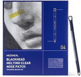 Blackhead Melting Clear Nose Patch (4 pack), 3 Step Pore Melting and Soothing Sheets, Blackhead Remover Tool Included