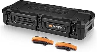 RUGCEL 98L Off-Road Storage Case - 90 Quart Waterproof Dry Box for Overland Trips, Car Camping & Roof Gear Storage