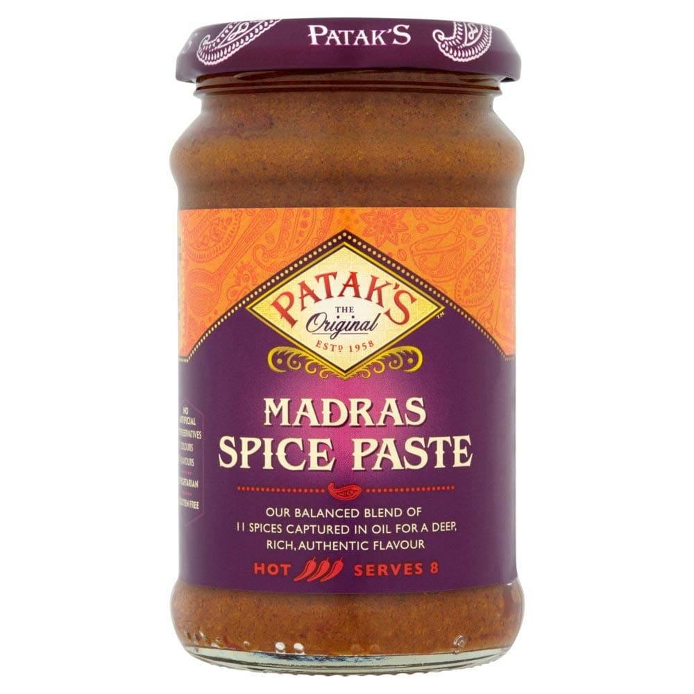 Pataks | Madras Curry Paste | 6 x 283G