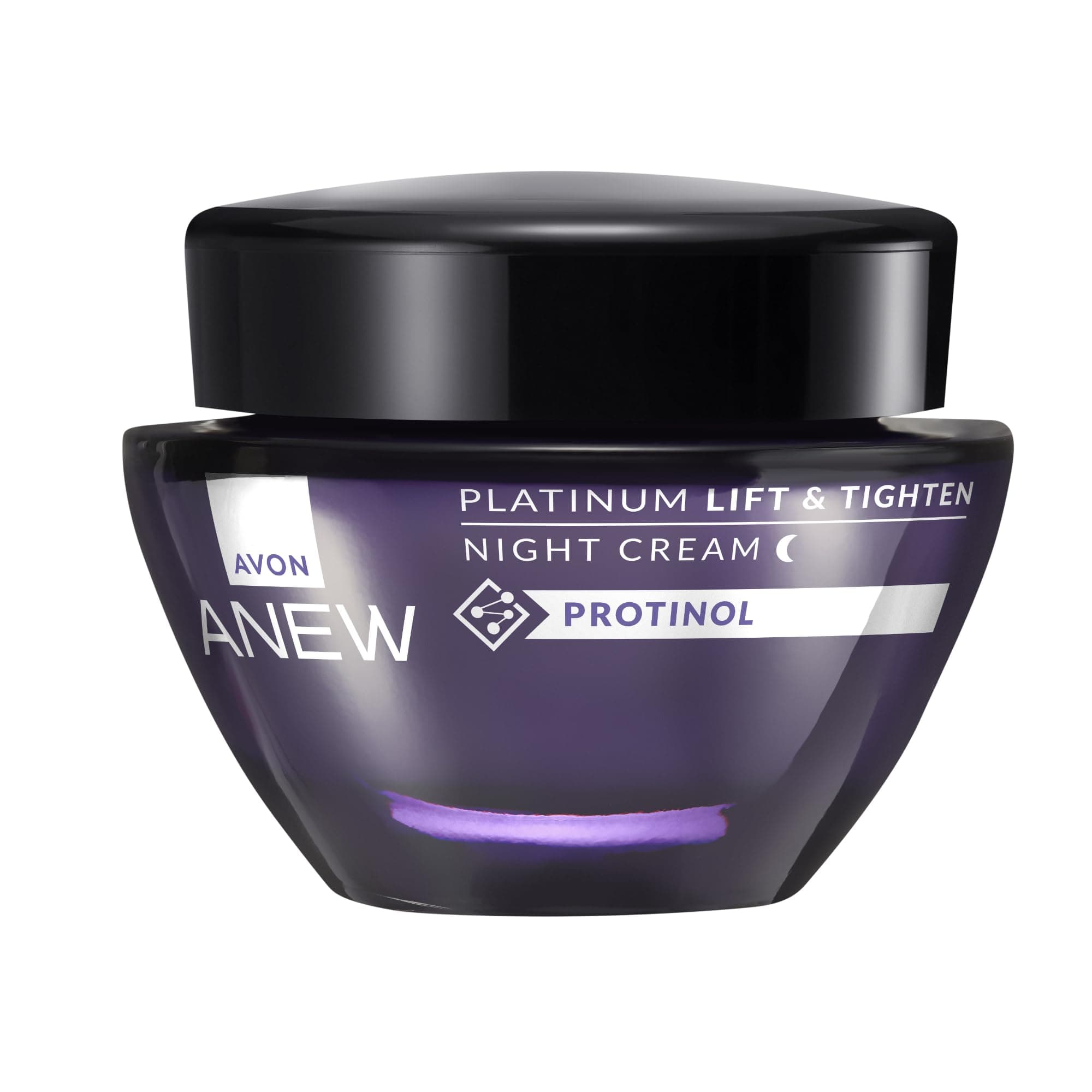 Anew Platinum Lift & Tighten Night Cream 50ml, with Protinol™ Technology to Help Lift Skin, and Replenish the Look of Skin's Firmness, Moisture and Elasticity, Cruelty Free