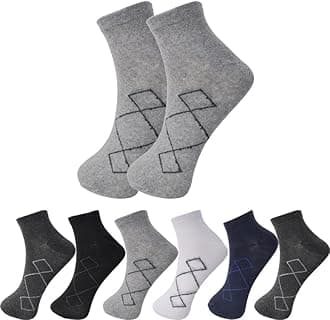 London Hills men socks ankle length || ankle socks for men || sports socks for men || cotton socks for men ankle length Assorted - Colours and styles may vary