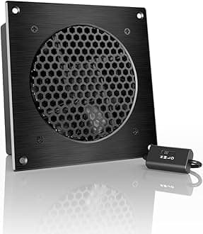 AC Infinity, AIRPLATE S3 Home Theater and AV Cabinet Fan 6"