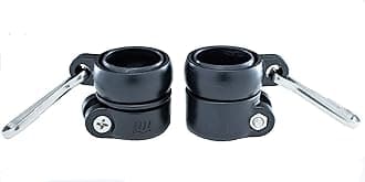 1/2" Flag Mounting Rings manufactured utilizing engineered plastic with UV stavilizers. Includes Stainless Steel Flag Clips - Range of use - 1/4" to 1/2" (Black)