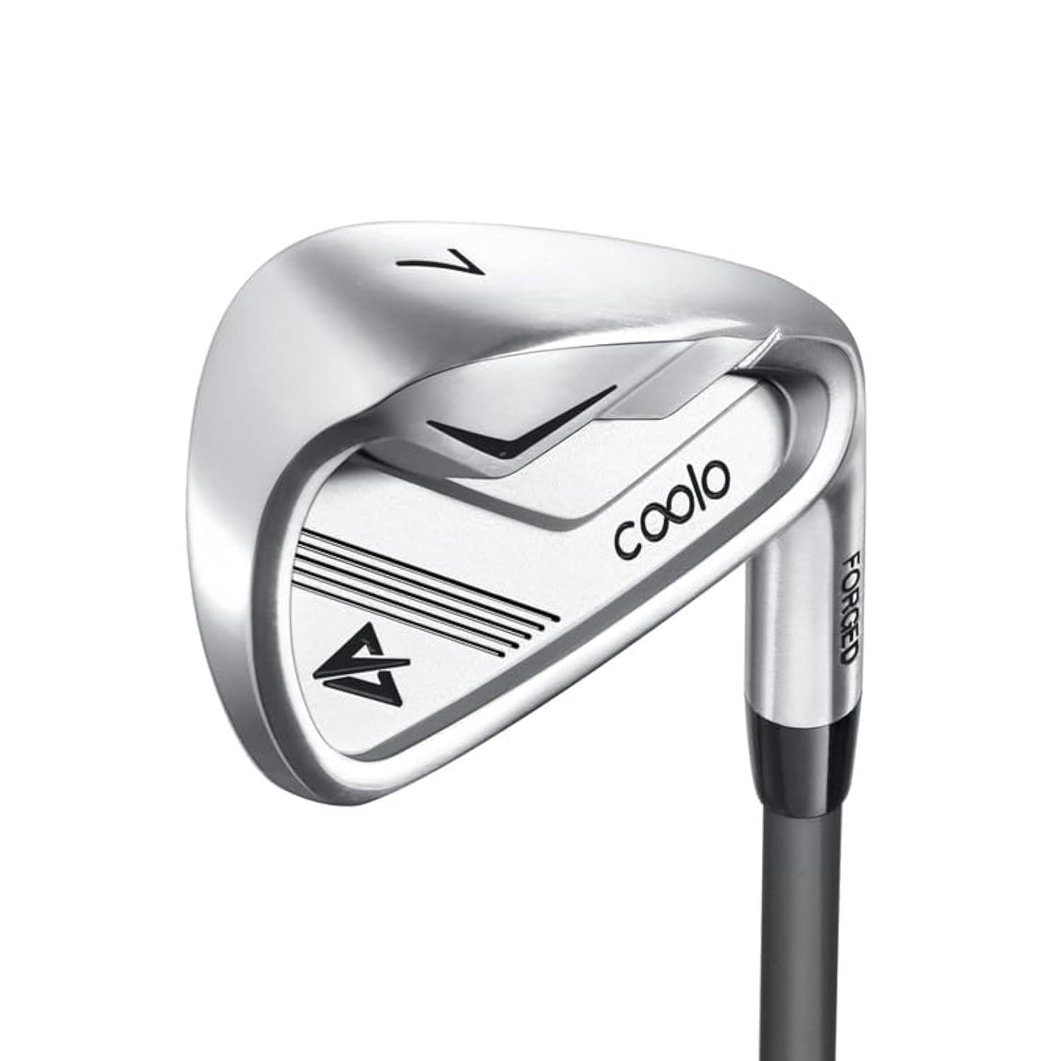 COOLO Graphite Golf Irons, Provide More Speed and Control, Beginner/High Handicap/Seniors/Ladies, Reduced Strain on Elbows and Wrists, Right&Left Handed
