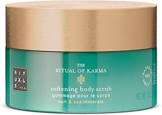 Body Scrub The Ritual of Karma - Body Salt Scrub Made with Sea Salt and Sea Minerals - Made from 94% Natural Origin Ingredients - 300g