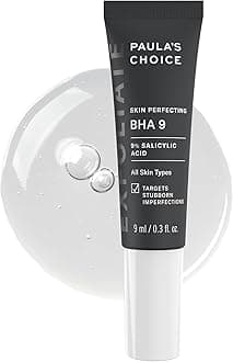 Paula's Choice SKIN PERFECTING BHA 9 Spot Treatment, 9% Salicylic Acid Exfoliant for Large Pores, Wrinkles & Fine Lines, Suitable for Blackhead-Prone Skin, Fragrance-Free, All Skin Types, 0.3oz