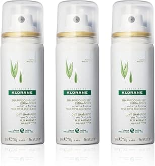 Klorane Dry Shampoo with Oat Milk 3-To-Go Bundle
