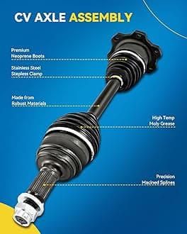 PHILTOP Front Right CV Axle Shaft Assembly for Honda Civic 2001-2005, 66-4189 CV Axle Shafts