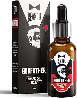 Beardo Godfather Lite Beard and Moustache Oil, 30 ml | Non-Sticky, Light Beard Oil for Men| Pleasant Fragrance | Ideal for daily use .