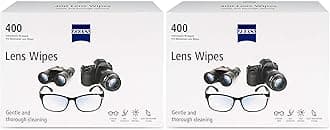 Pre-Moistened Lens Cleaning Wipes, 400 Count (Pack of 2)