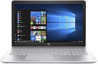 HP Pavilion 15-inch Laptop, Intel Core i5-7200U, 8GB RAM, 1TB hybrid hard drive, Windows 10 (15-cc510nr, Silver)