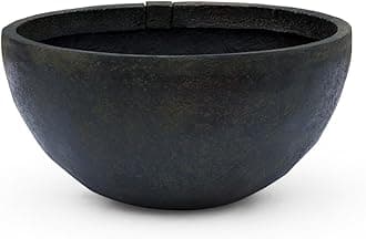 Aquascape Aquatic Patio Pond, Container Water Garden, 24-Inch Round, Green Slate | 98853