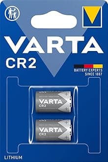 VARTA Batteries Electronics CR2 Lithium button cell 3V battery 2-pack, Button cells in original blister pack of 2